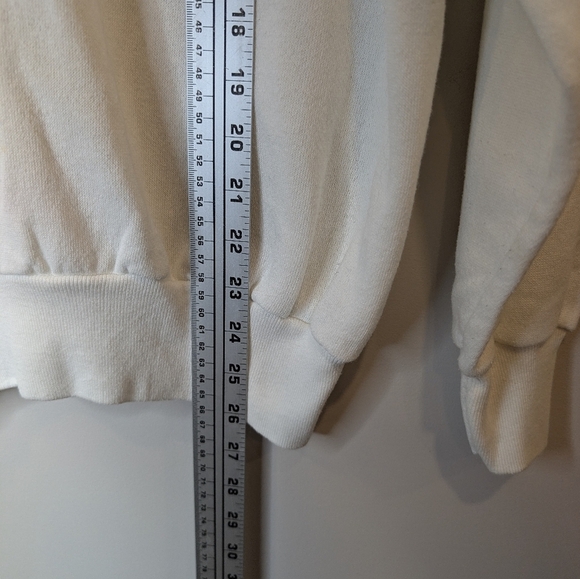 Vintage White Crew Neck Leprechaun St Patty's Day Decor Large Women Unisex - Picture 9 of 10